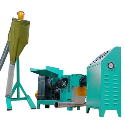 Garis Pelletizing PET Granulator Penghancur Plastik Terbuang Untuk Daur Ulang