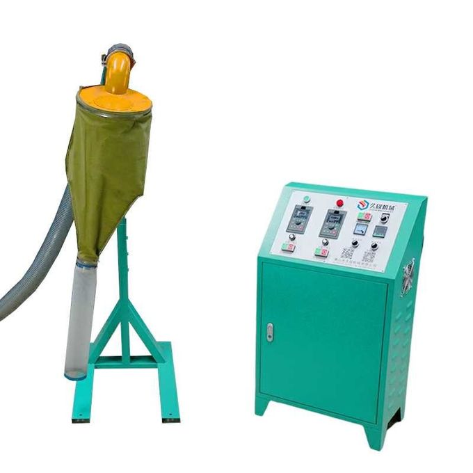 Granulator Mesin Pelet PVC Plastik Elektromagnetik 0