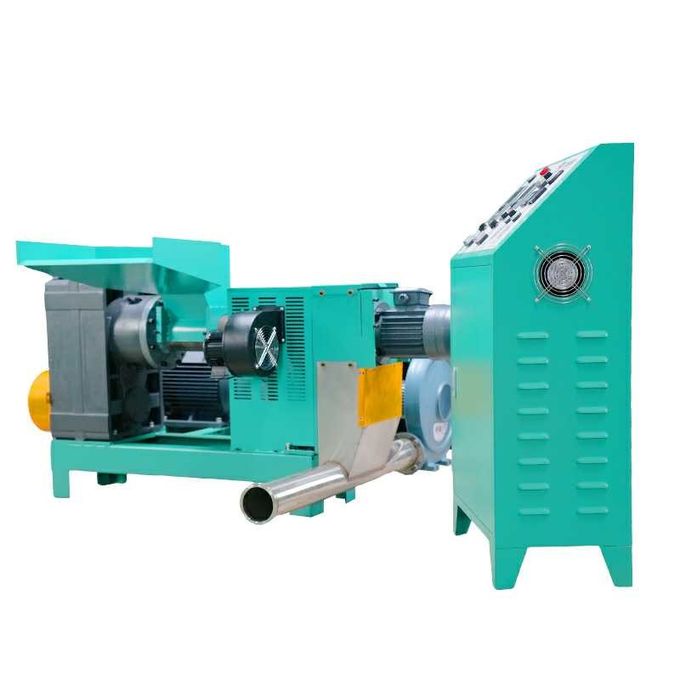 Granulator Plastik Suhu Rendah Plasit Film Daur Ulang Granulasi 11KW pe,po,pvc,eva,ps 1